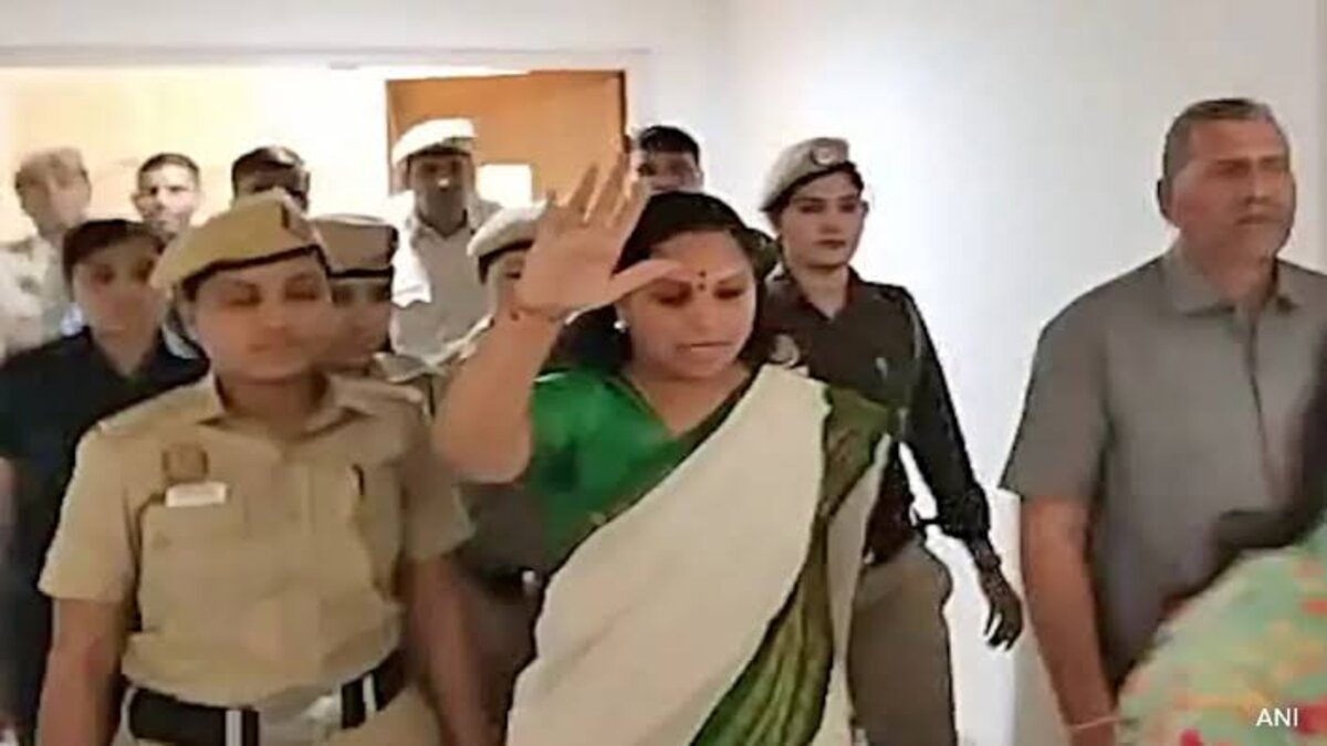 Jailed BRS Leader K Kavitha Arrested By CBI In Delhi Liquor Policy